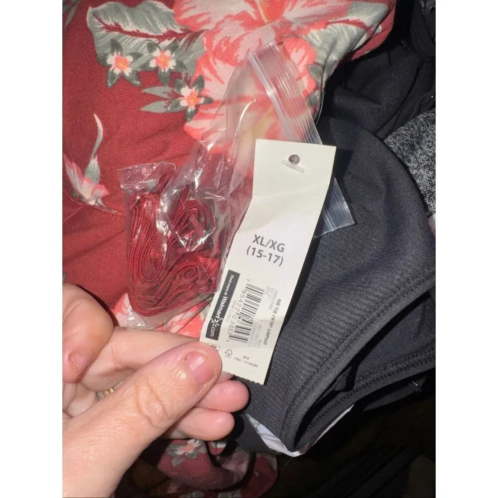 NWT strapless romper size xl